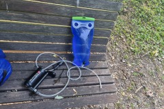 An der Weilsbornquelle musste ich das erste mal meinen Wasserfilter auspacken