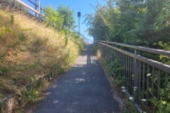 Rampe auf die Moselbrücke