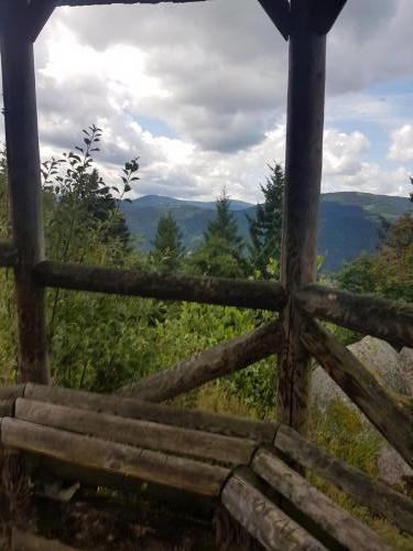 Blick von der Latschighütte in die ferne