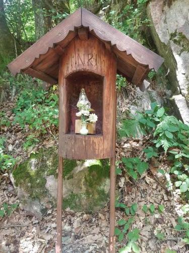 Das darf am Wanderweg natürlich nicht fehlen..