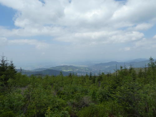 Blick über den Schwarzwald Richtung Frankreich